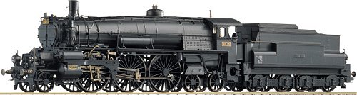 Express Steam locomotive type Rh 310<br /><a href='images/pictures/Roco/63312.jpg' target='_blank'>Full size image</a>
